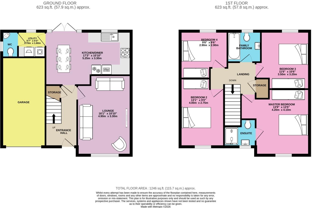 Plot 409 Loxley Road, Poppy Fields, Uttoxeter, ST14 8WN floorplan