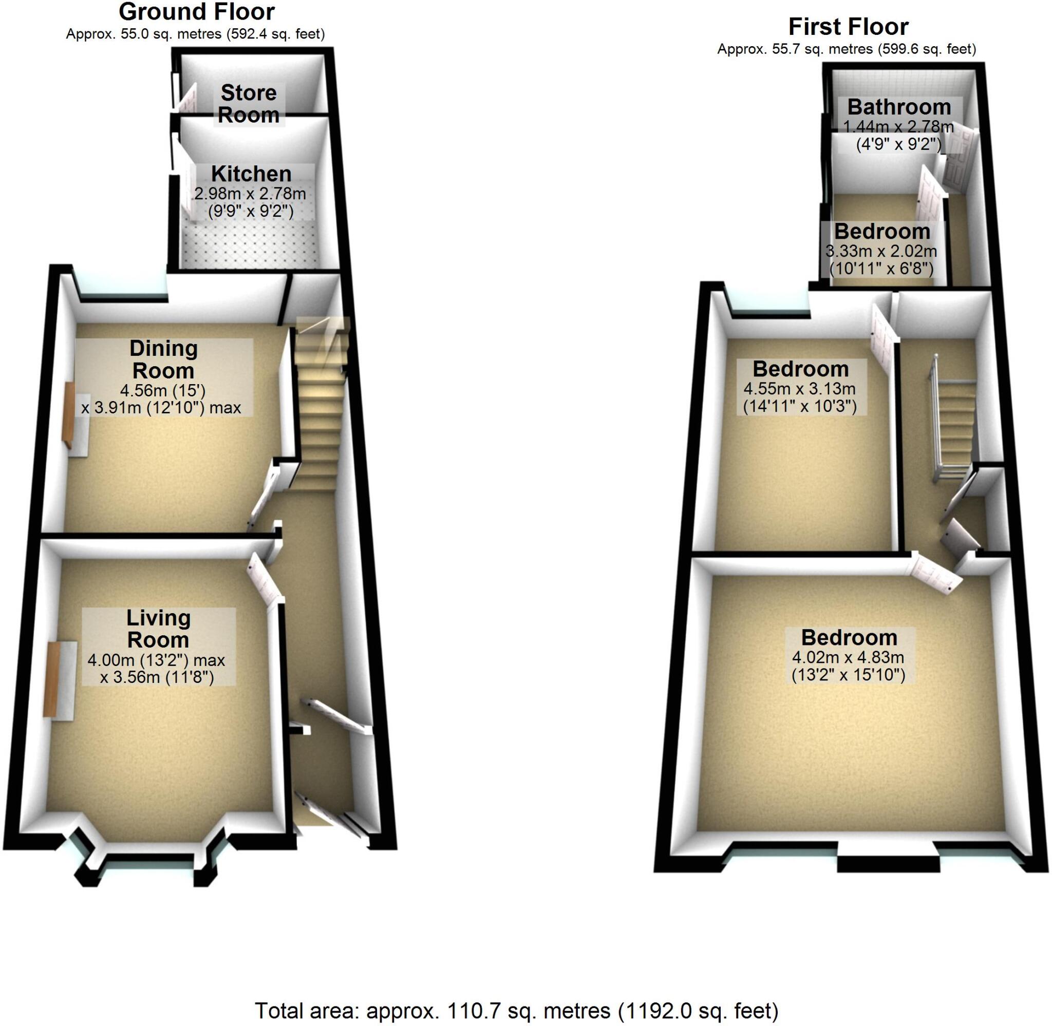 Rochdale Road, Royton, Oldham, Greater Manchester, OL2 floorplan