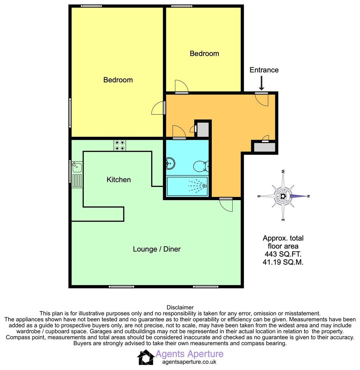 70 Central Parade, Herne Bay floorplan