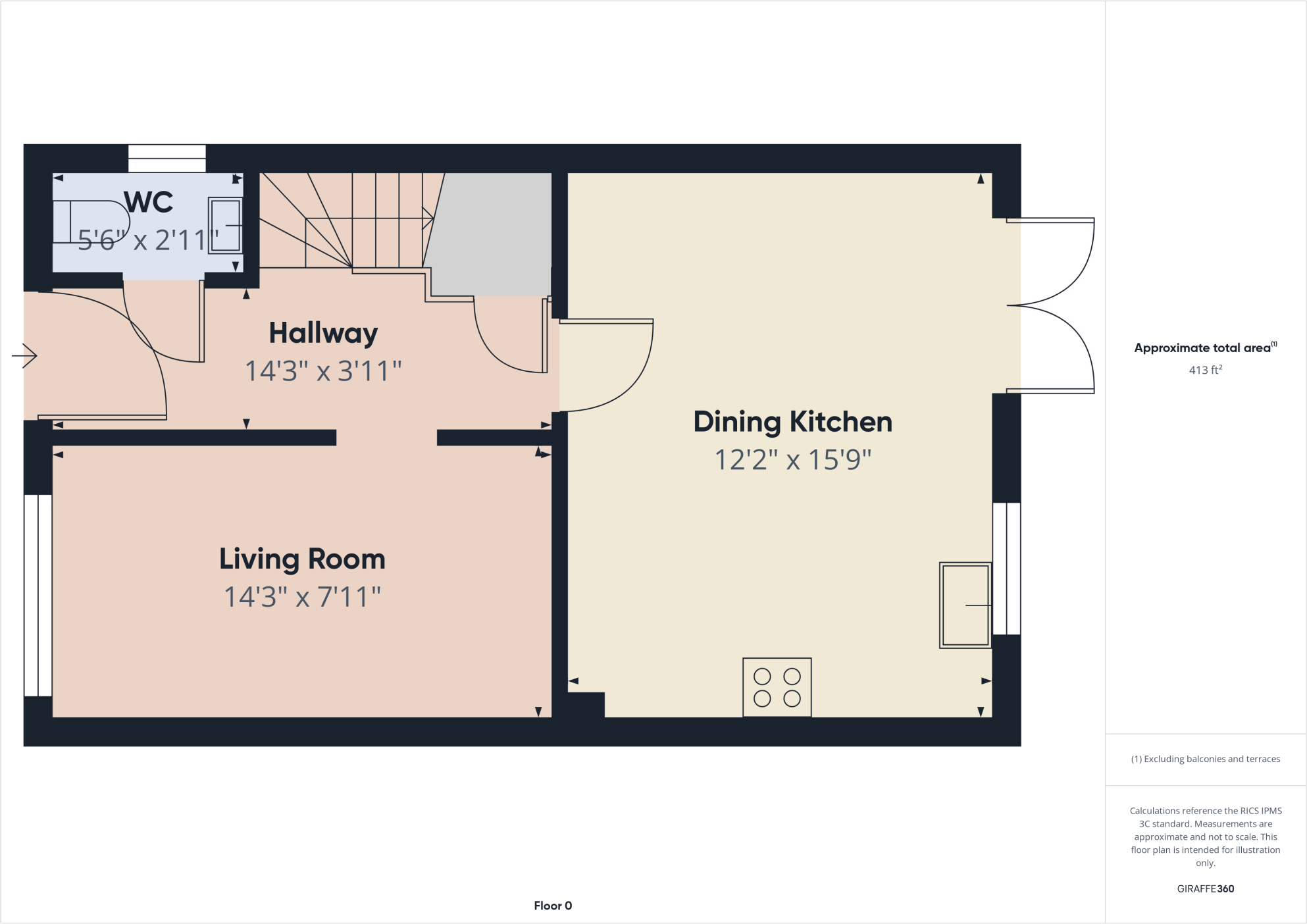 Acorn Avenue, Newton With Scales, Lancashire, PR4 floorplan