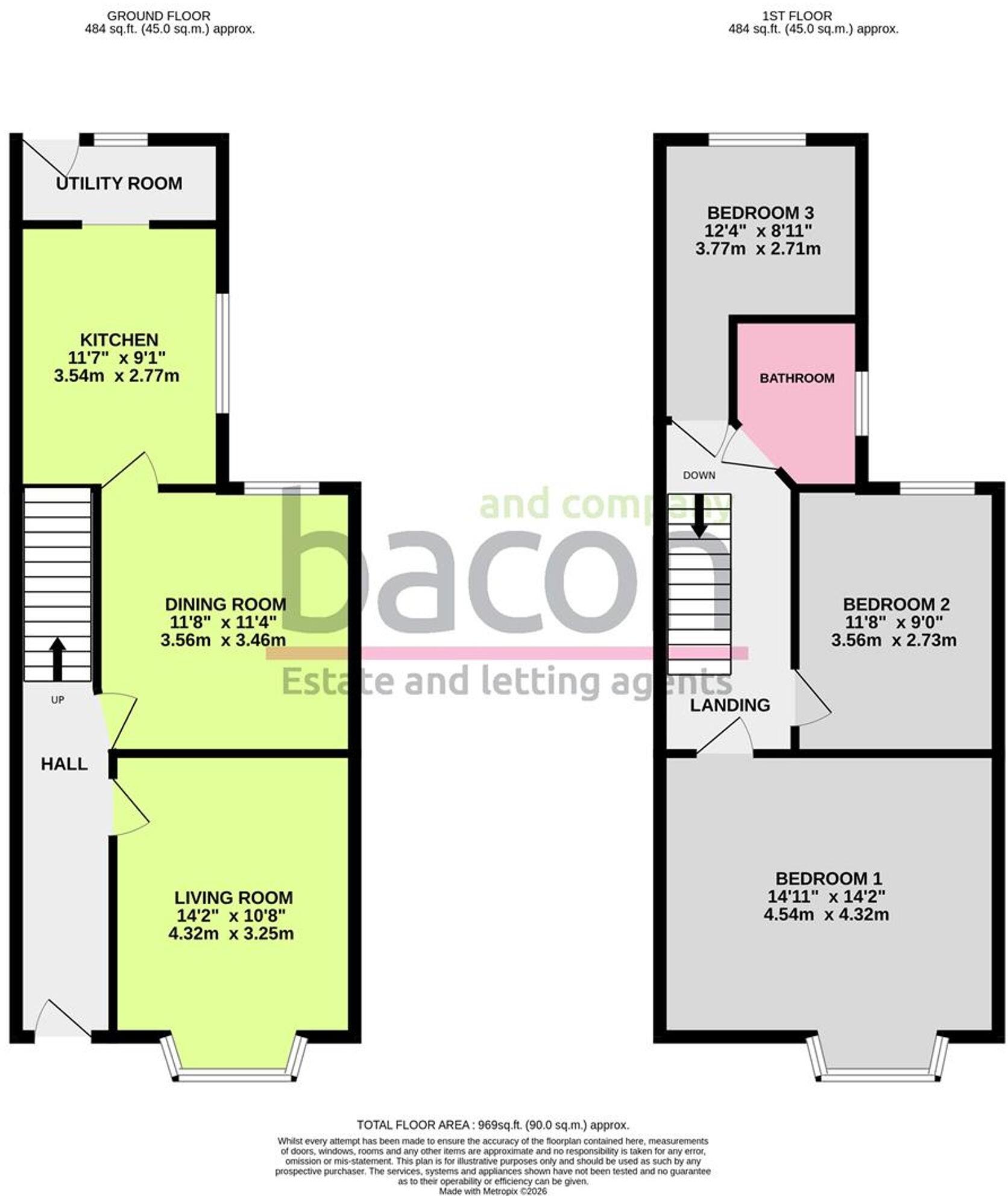 Pavilion Road, Worthing, BN14 floorplan