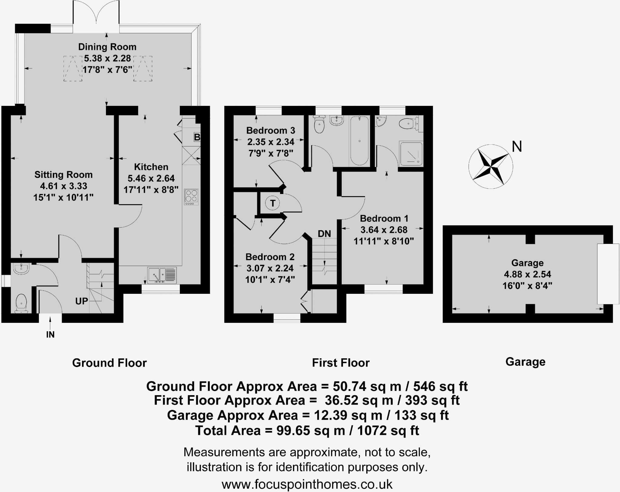 67, Mill Close, Deddington floorplan