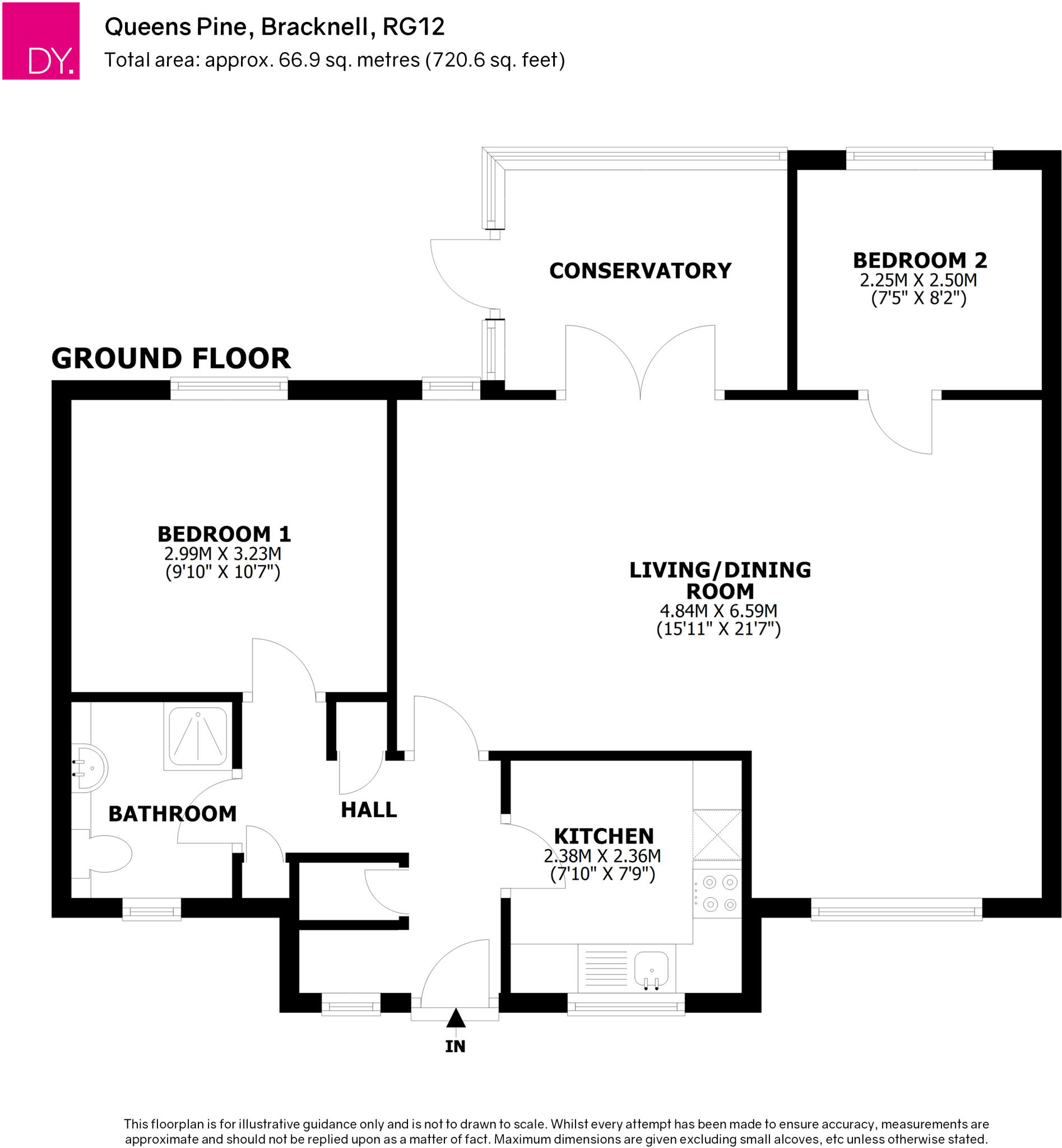 Queens Pine, Bracknell, Berkshire, RG12 floorplan