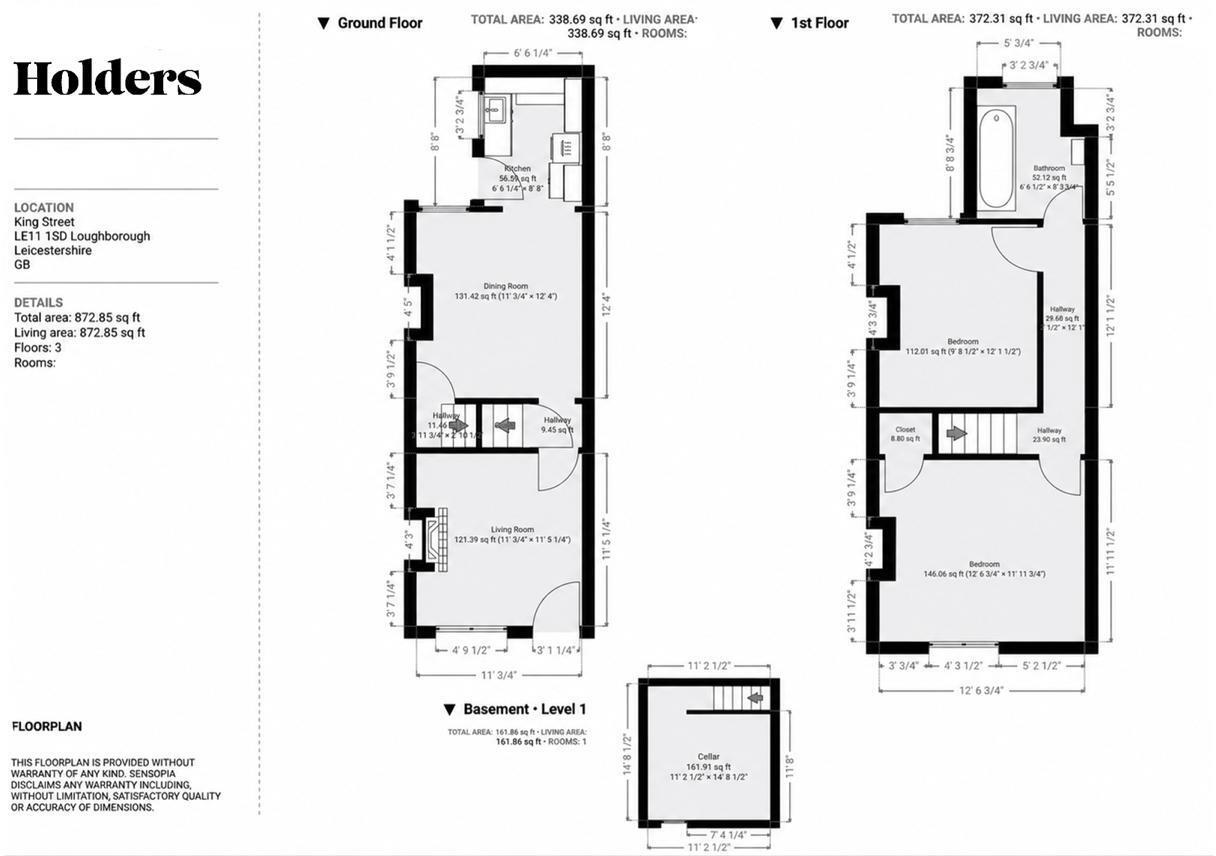 King Street, Loughborough floorplan