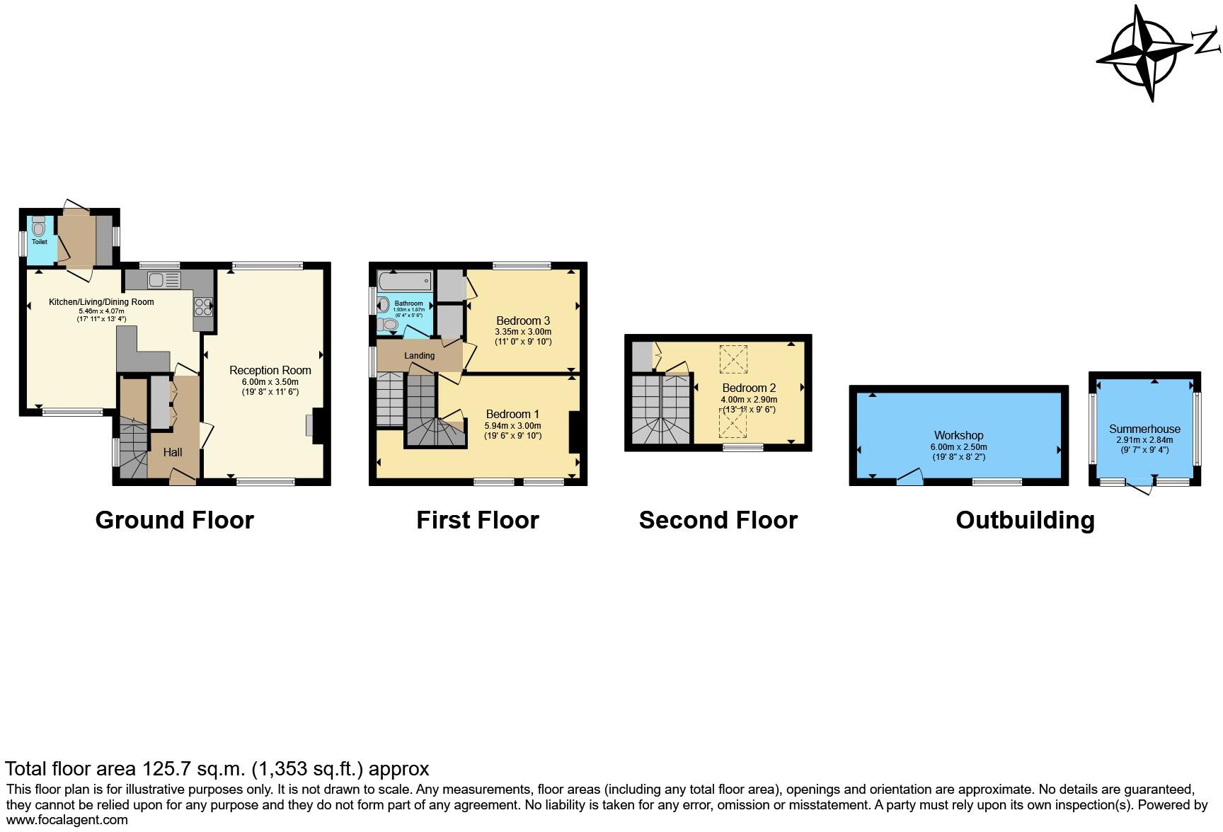 Penhill Close, Middlesbrough, TS3 floorplan