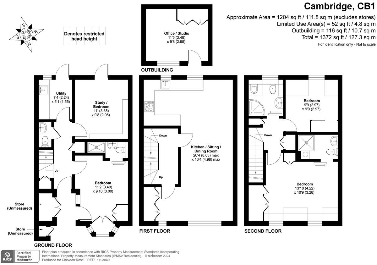 Ravensworth Gardens, Cambridge floorplan