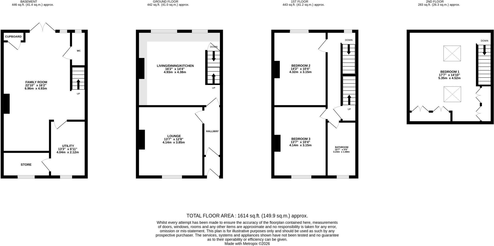Salisbury Street, Calverley, Pudsey, Leeds, LS28 floorplan