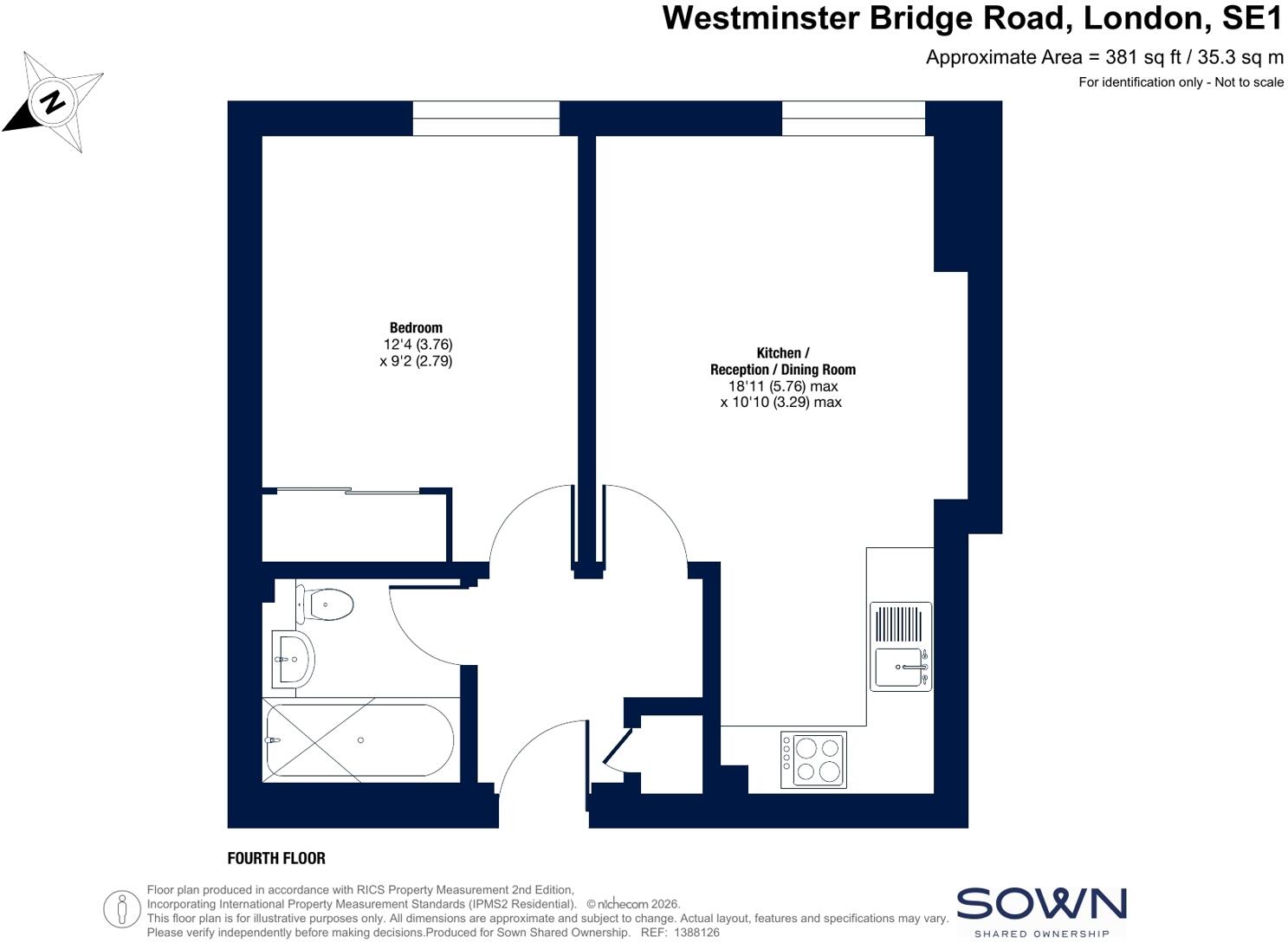 Century House, 102 Westminster Bridge Road, London floorplan
