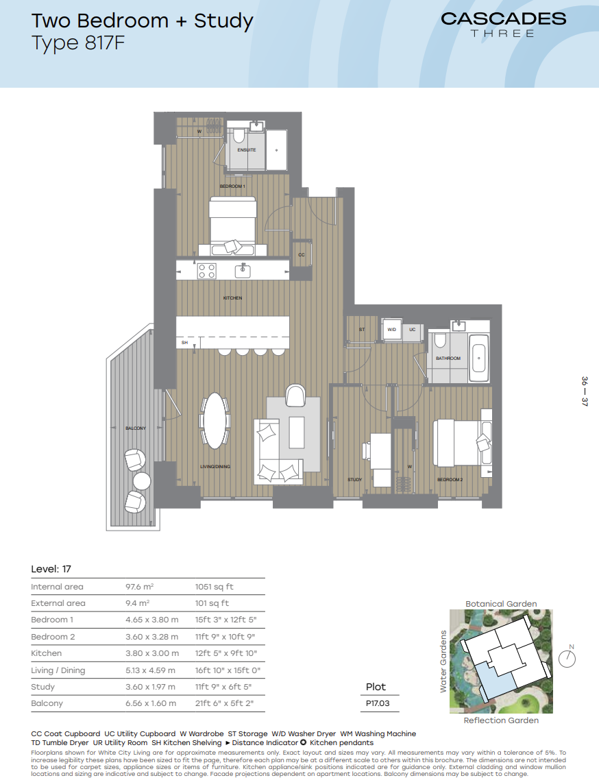 White City Living, White City, W12 floorplan