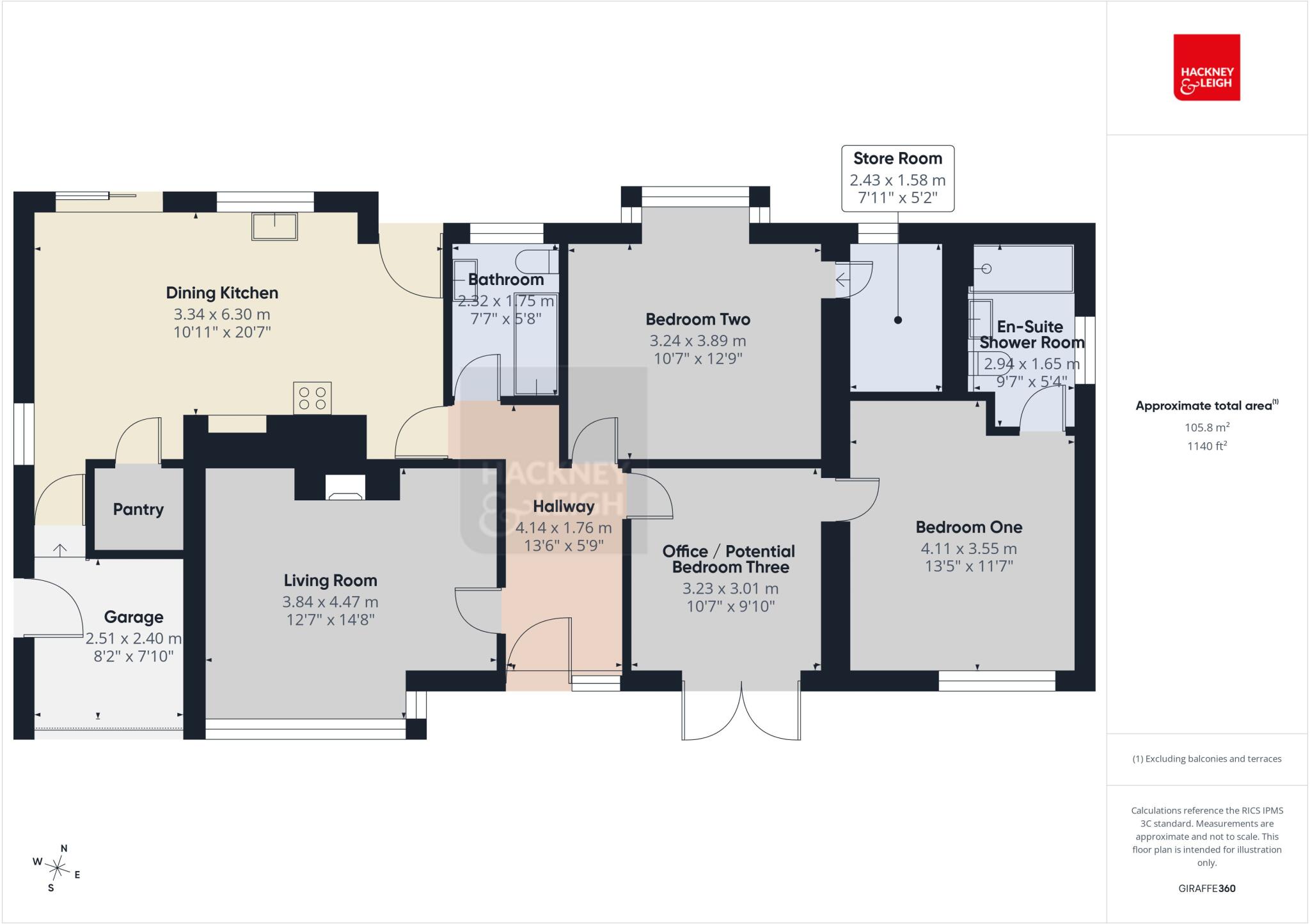 12 Lune Close, Kikby Lonsdale, LA6 2DA floorplan