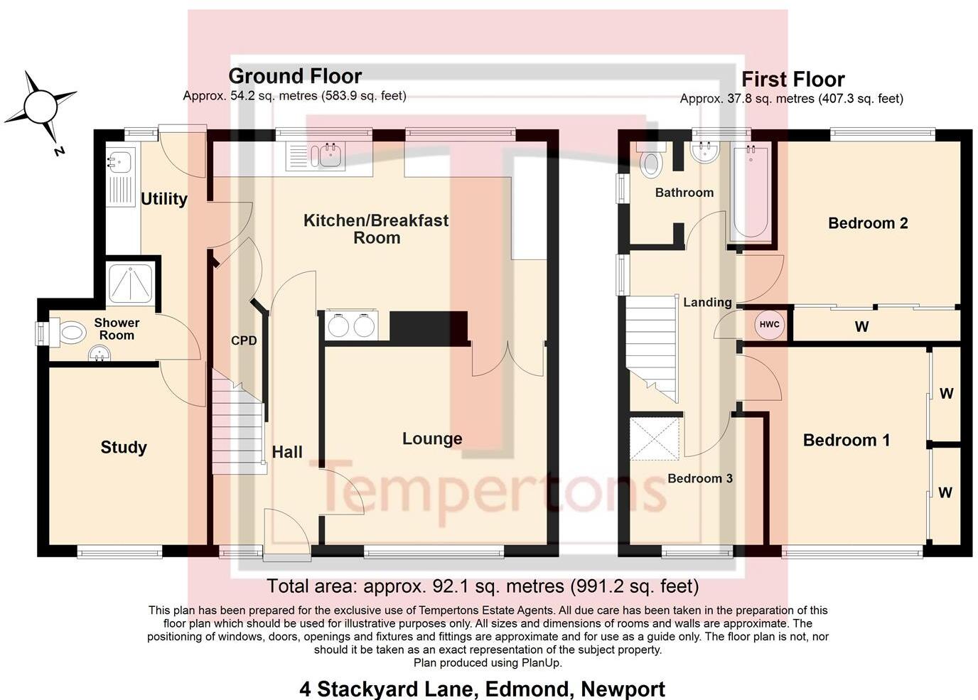 Stackyard Lane, Edgmond, Newport floorplan