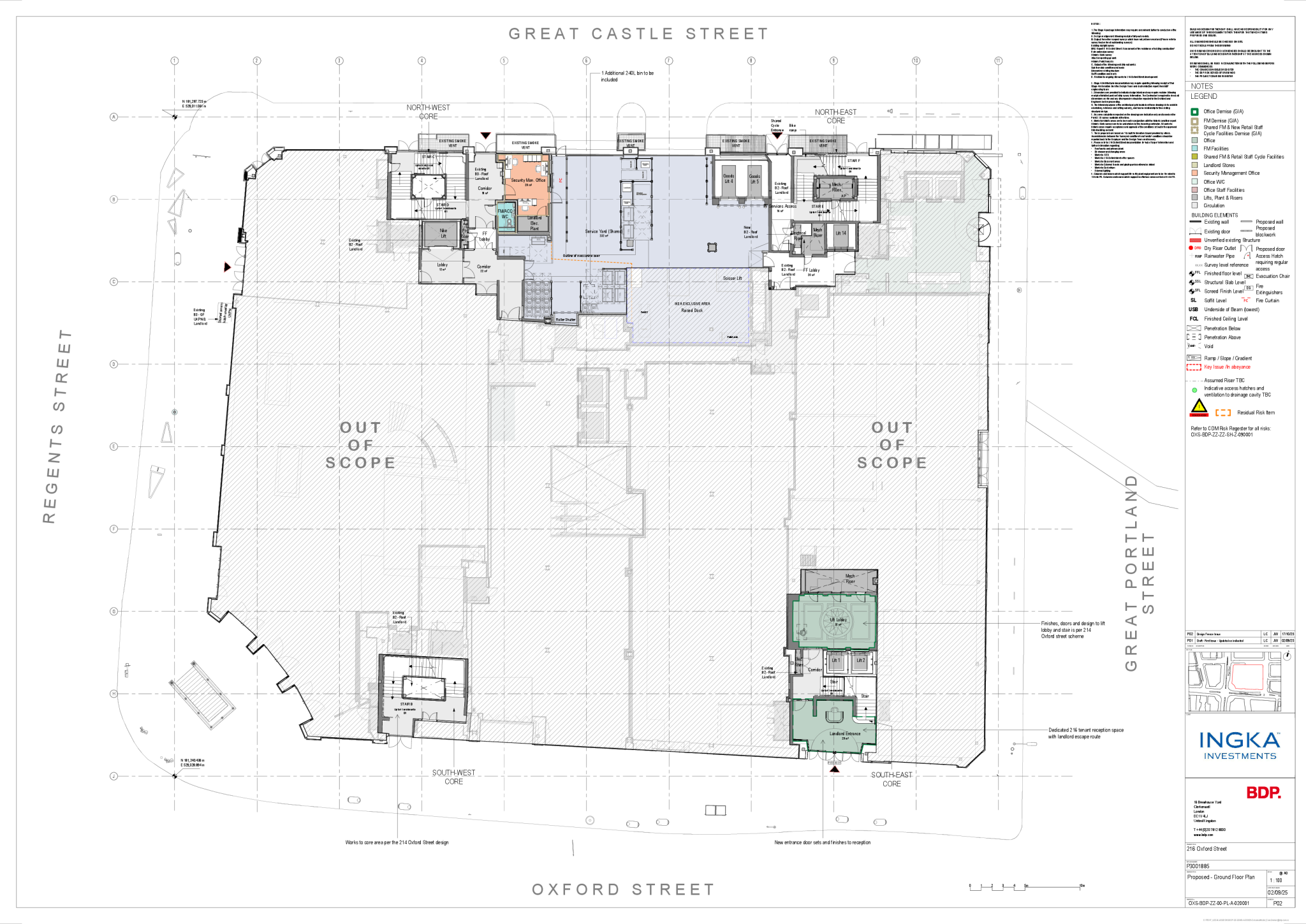 OXS-BDP-ZZ-00-PL-A-020001 - Proposed - Ground Floor Plan.pdf
