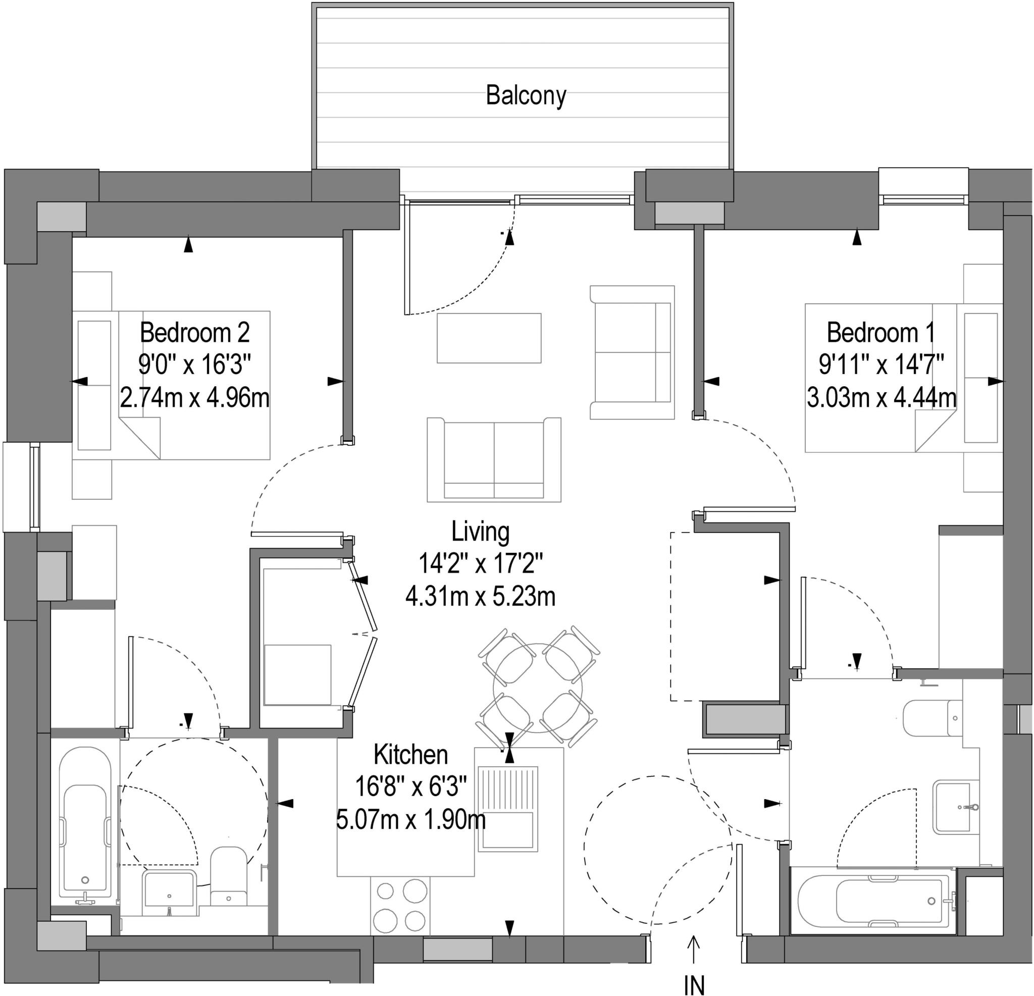 Barking Wharf Square, Barking, London IG11 floorplan