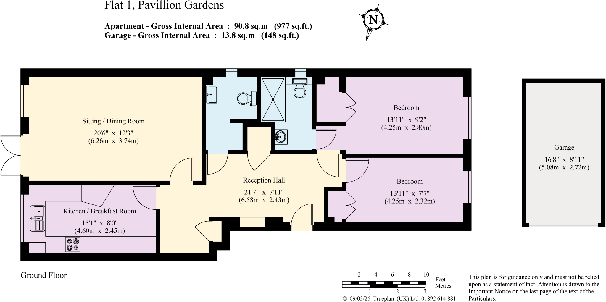 Pavilion Gardens, Sevenoaks, TN13 floorplan