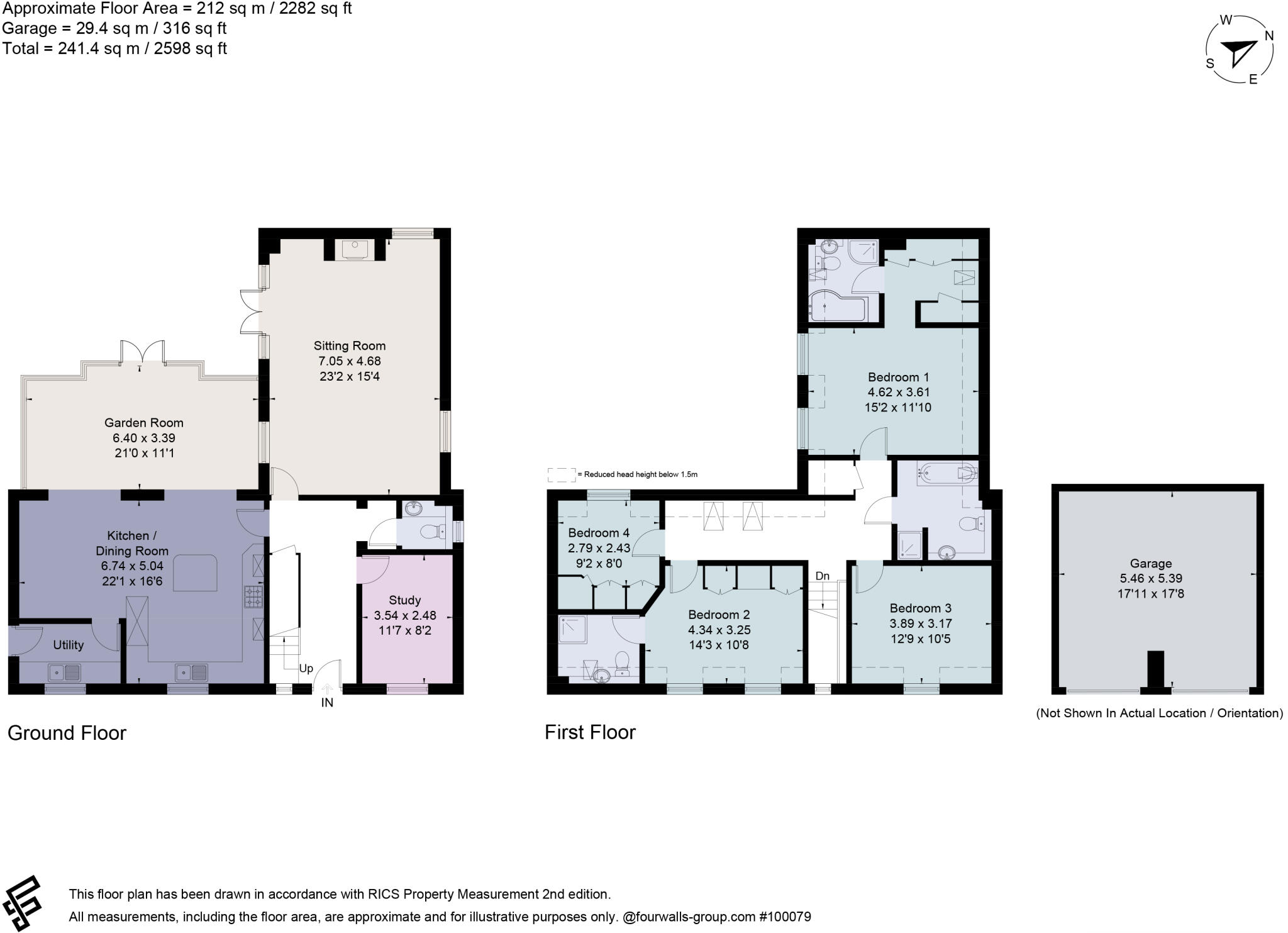 The Paddocks, Bourton-on-the-Water, Cheltenham, Gloucestershire, GL54 floorplan