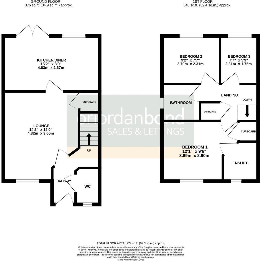 Rowthorne Close, St. Crispin, Northampton NN5 floorplan
