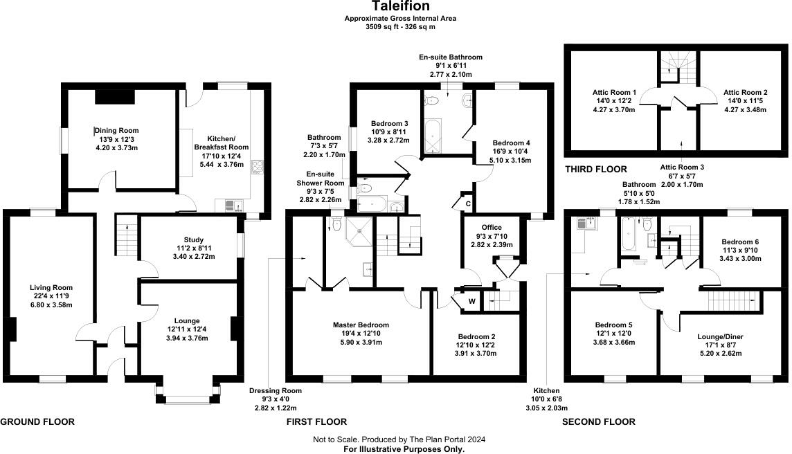 High Street, Criccieth floorplan