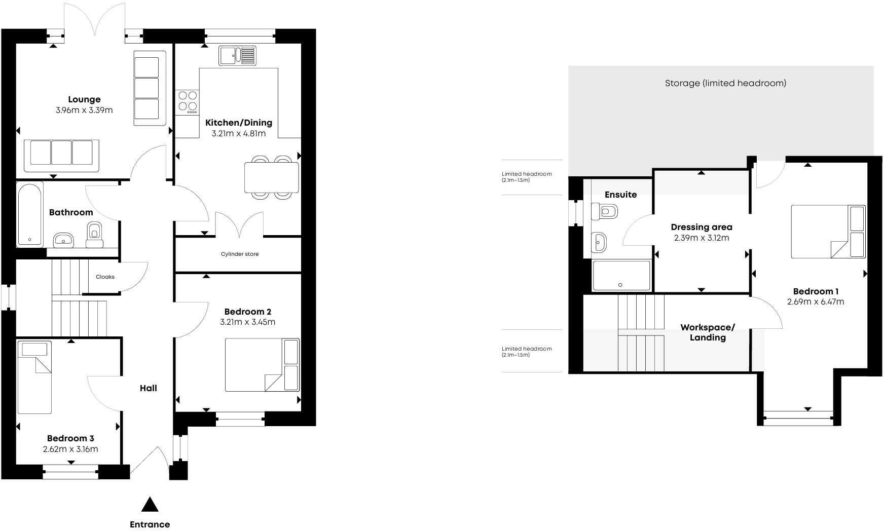The Merlin, Station Meadow, Station Road, Beckingham, Doncaster, DN10 floorplan