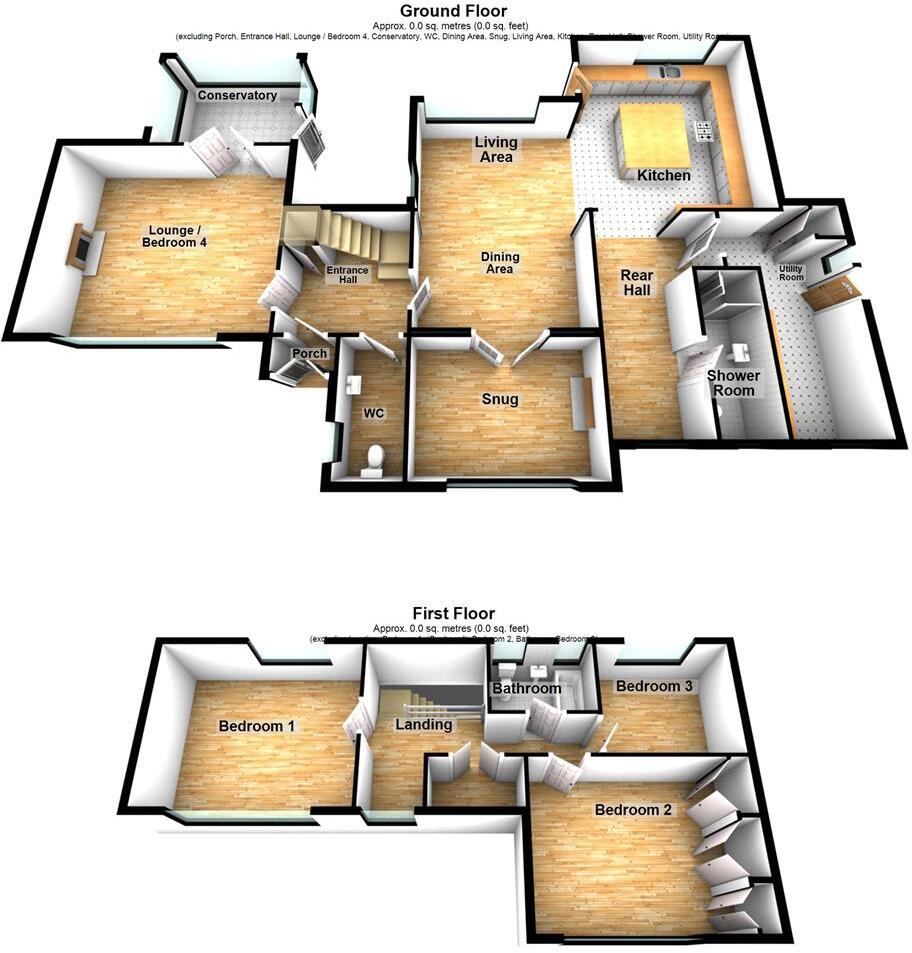158 Warren Road, Donaghadee floorplan