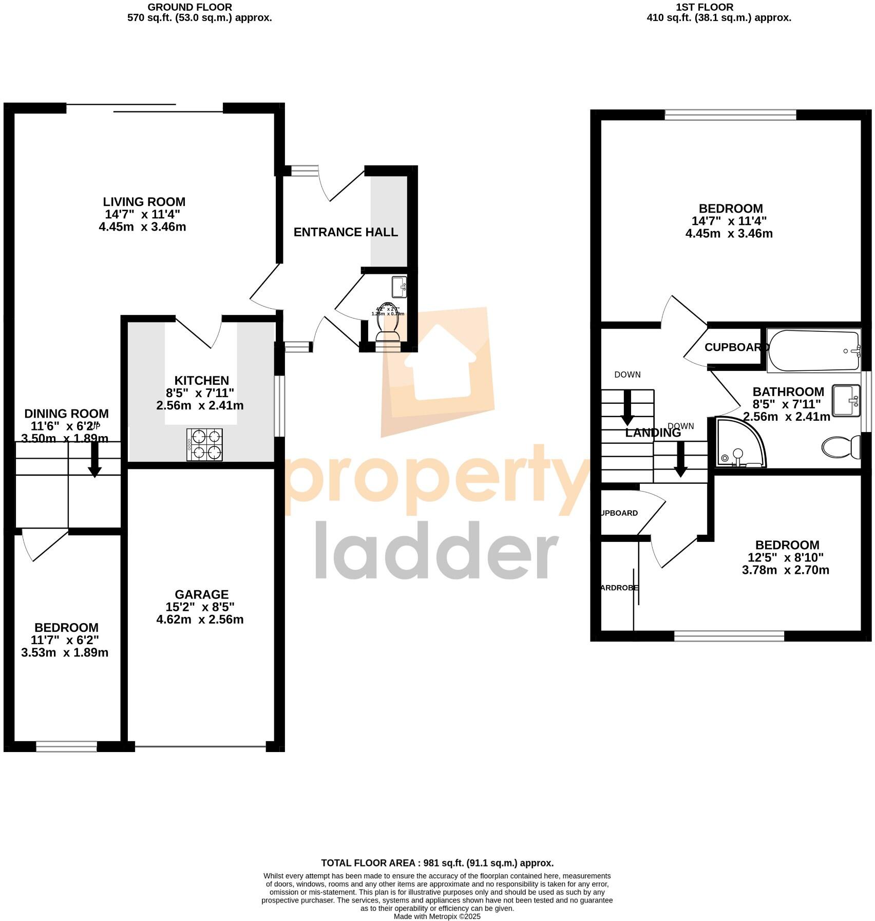 Amderley Drive, Eaton, Norfolk, NR4 floorplan