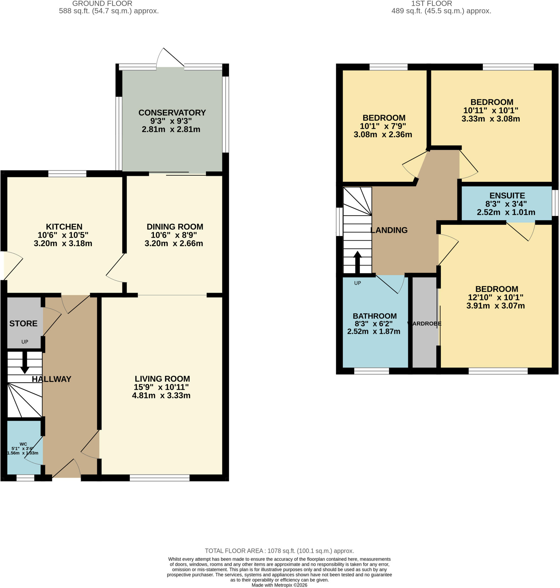 Craigmillar Place, Glasgow, G69 floorplan