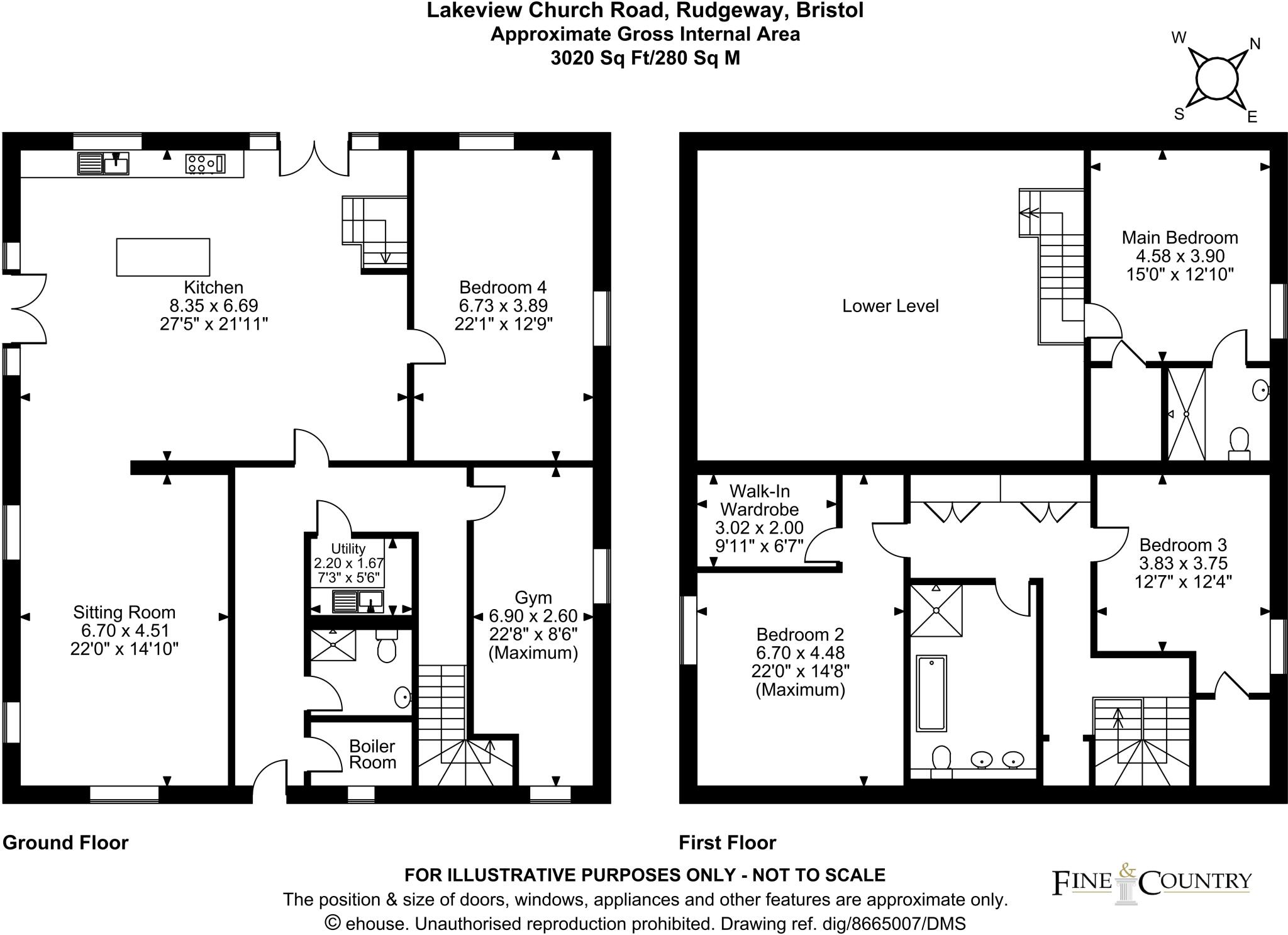 Church Road, BS35 floorplan