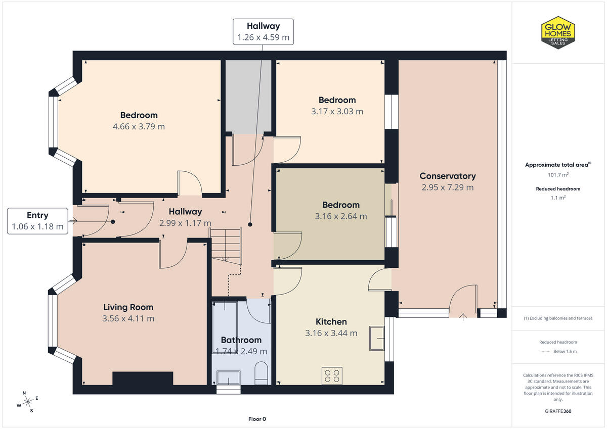 20, Murray Avenue, Saltcoats, KA21 6 floorplan