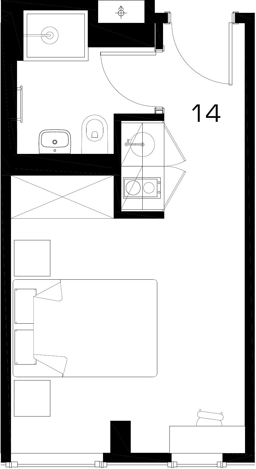 Quarters Apartments, Wellesley Road, Croydon floorplan
