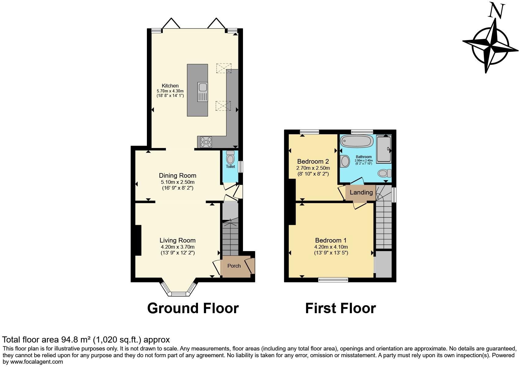 Crossway, Rogiet, NP26 floorplan