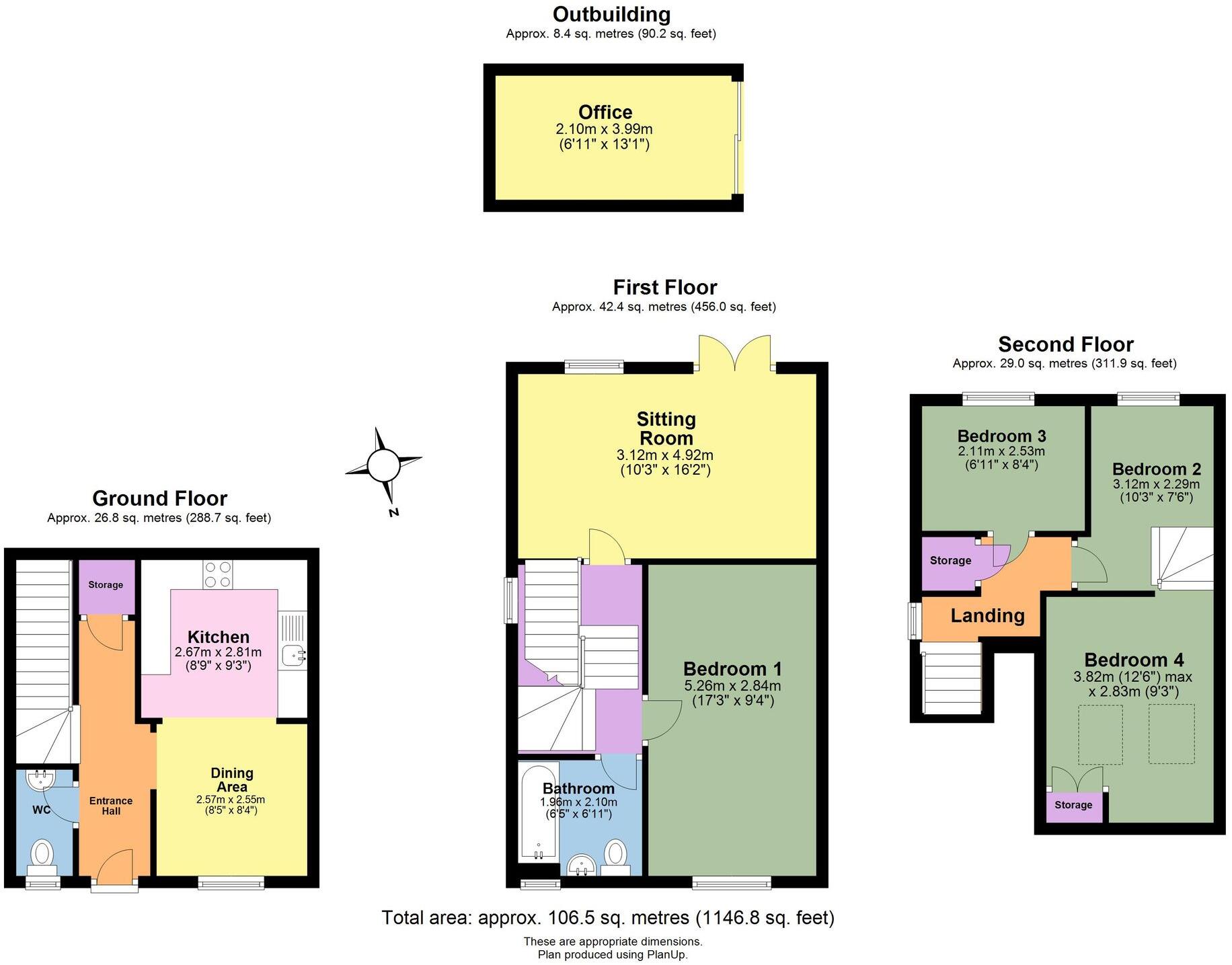 Kellands Lane, Okehampton, EX20 floorplan