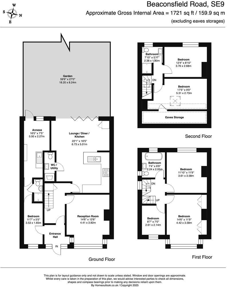 Beaconsfield Road, London floorplan