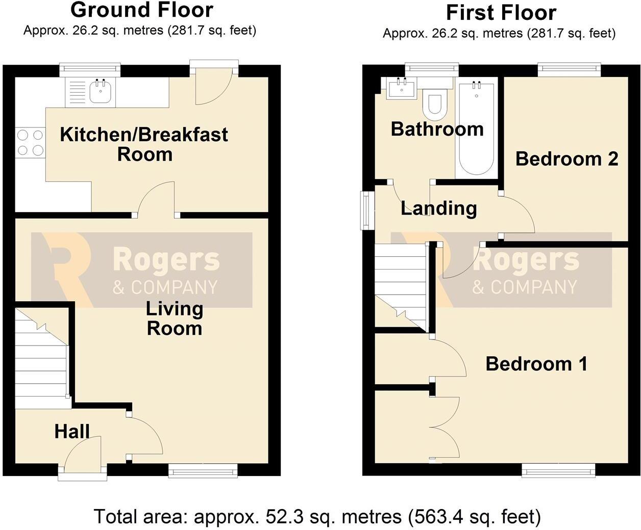 Courts Barton, Frome floorplan