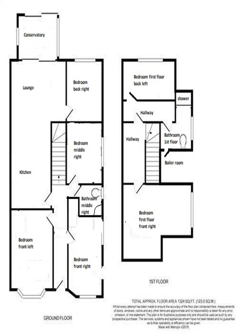 Bryant Road, BH12 floorplan