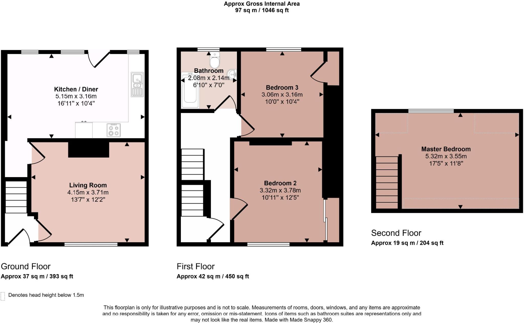 Park Close, Knaresborough floorplan