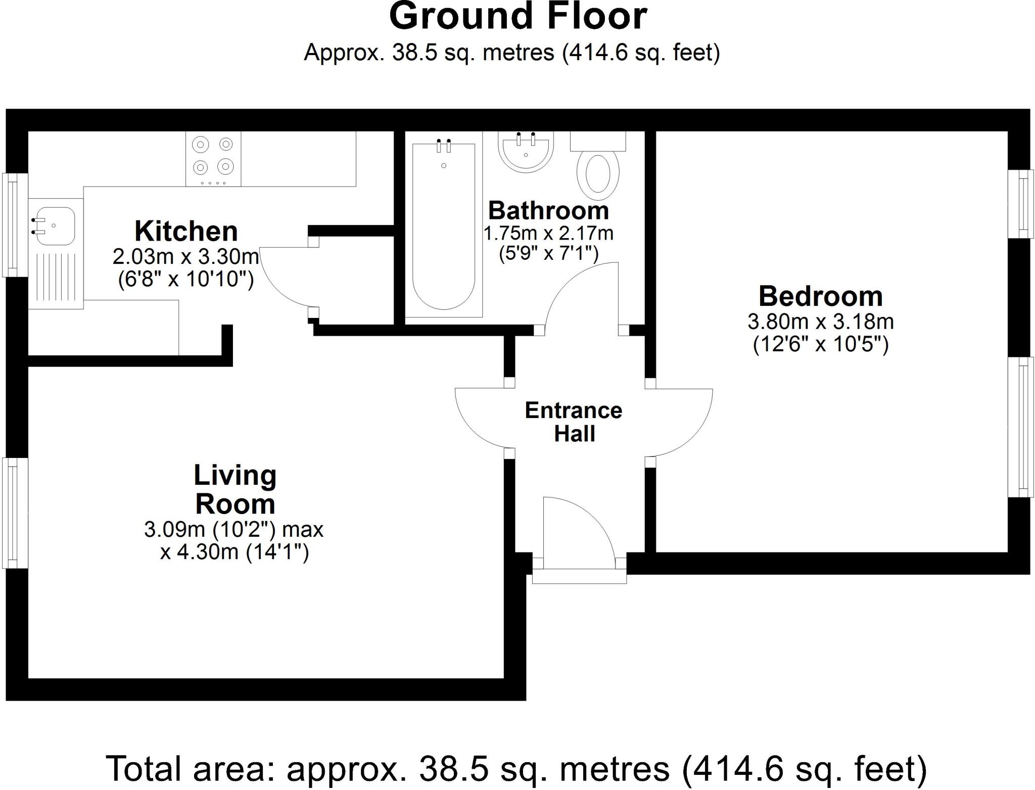 Cranbrook, Woburn Sands, Milton Keynes floorplan