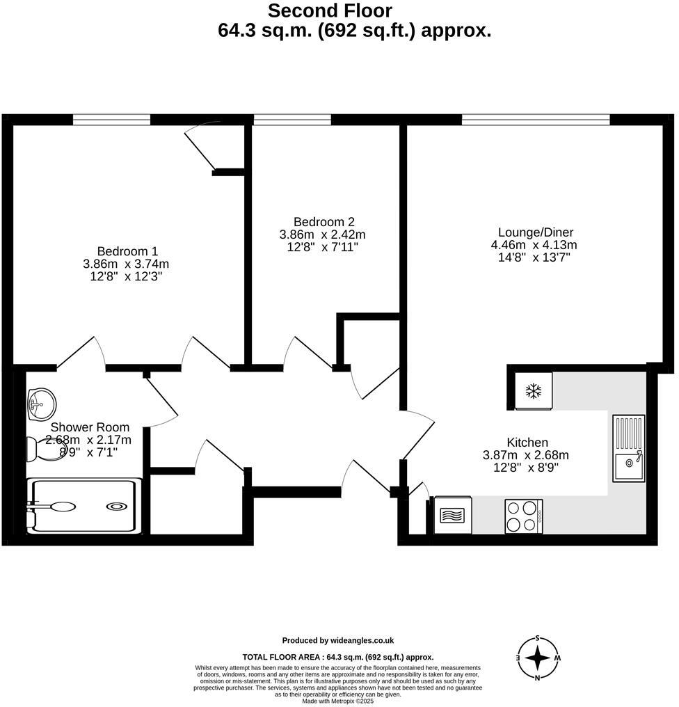 Icknield Place, Goring floorplan