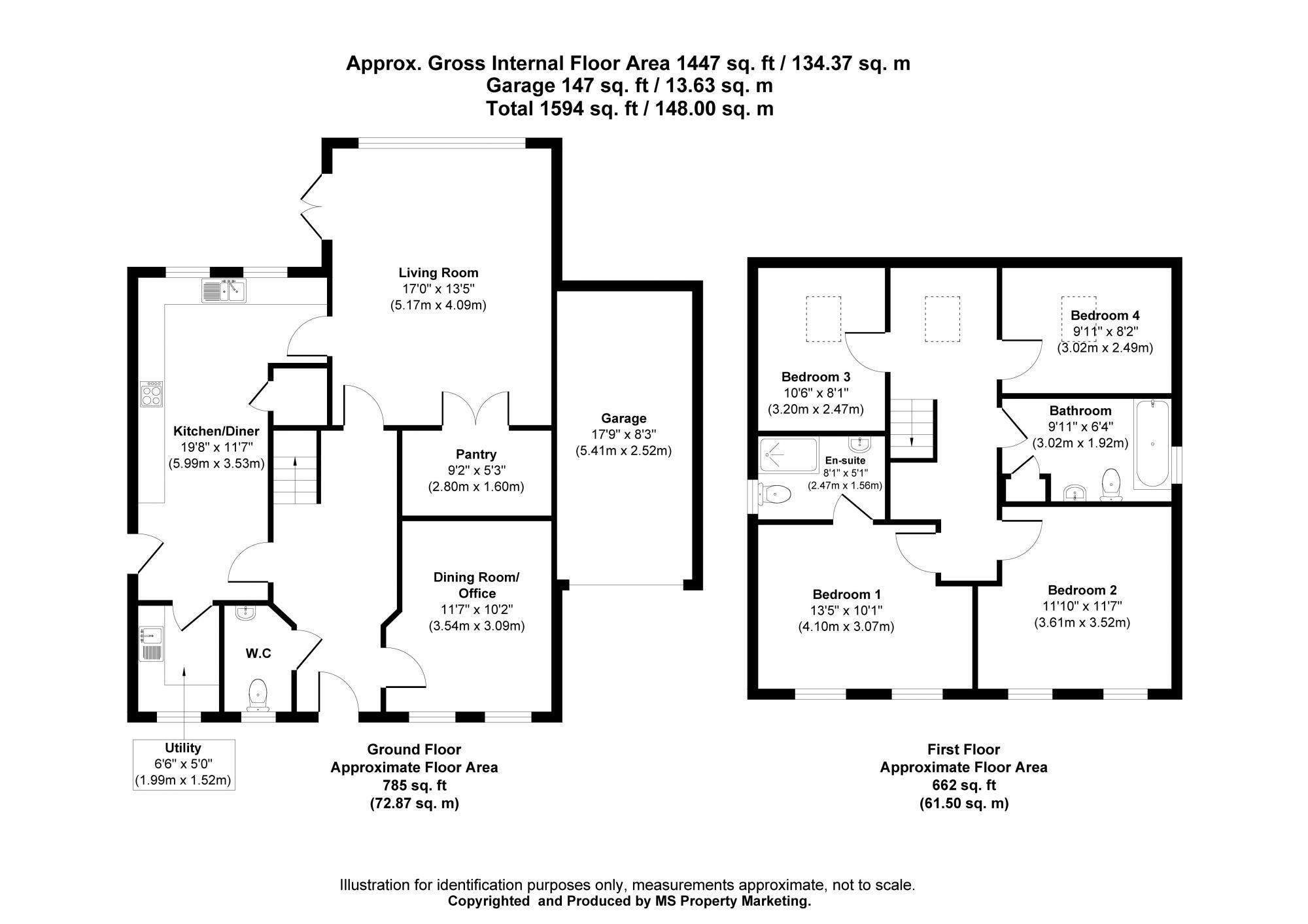 Station Road, Shiptonthorpe, York, YO43 3PB floorplan