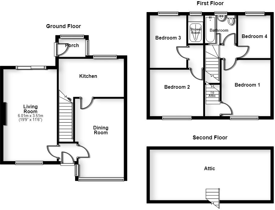 Woodthorpe Road, Sheffield, S13 8DT floorplan