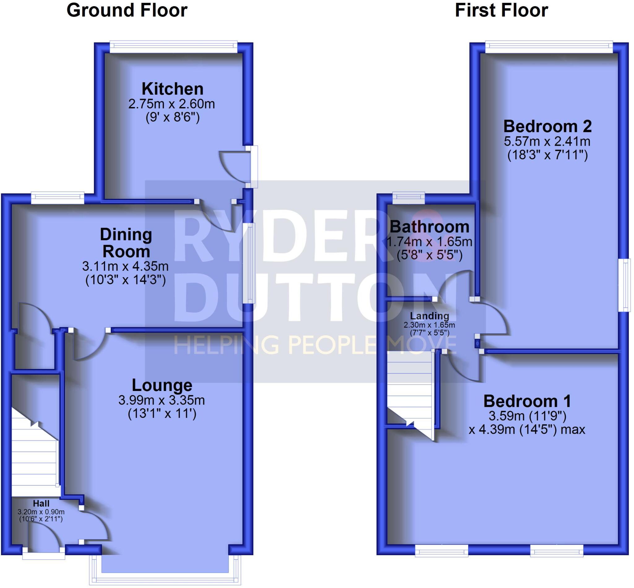 Caldecott Road, Blackley, Manchester, M9 floorplan