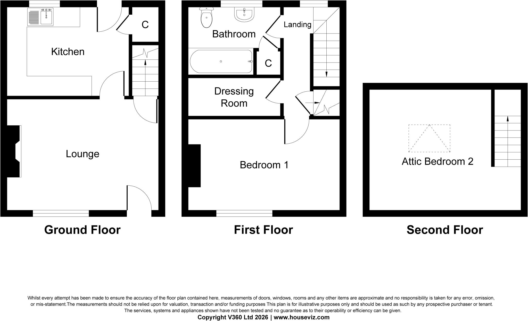 Hebble Lane, Halifax floorplan