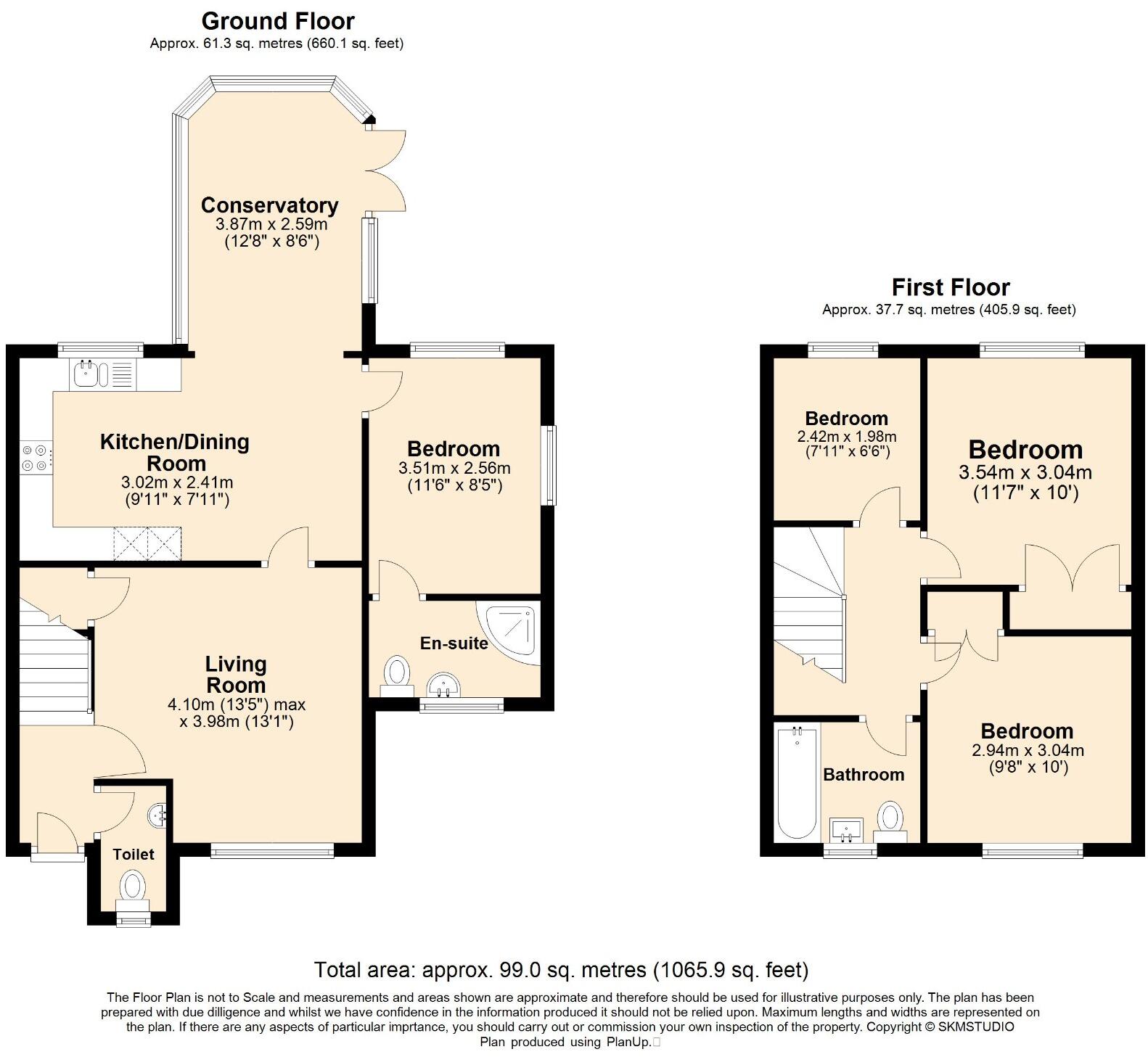 The Sonnets, Hemel Hempstead, Hertfordshire, HP1 3RS floorplan