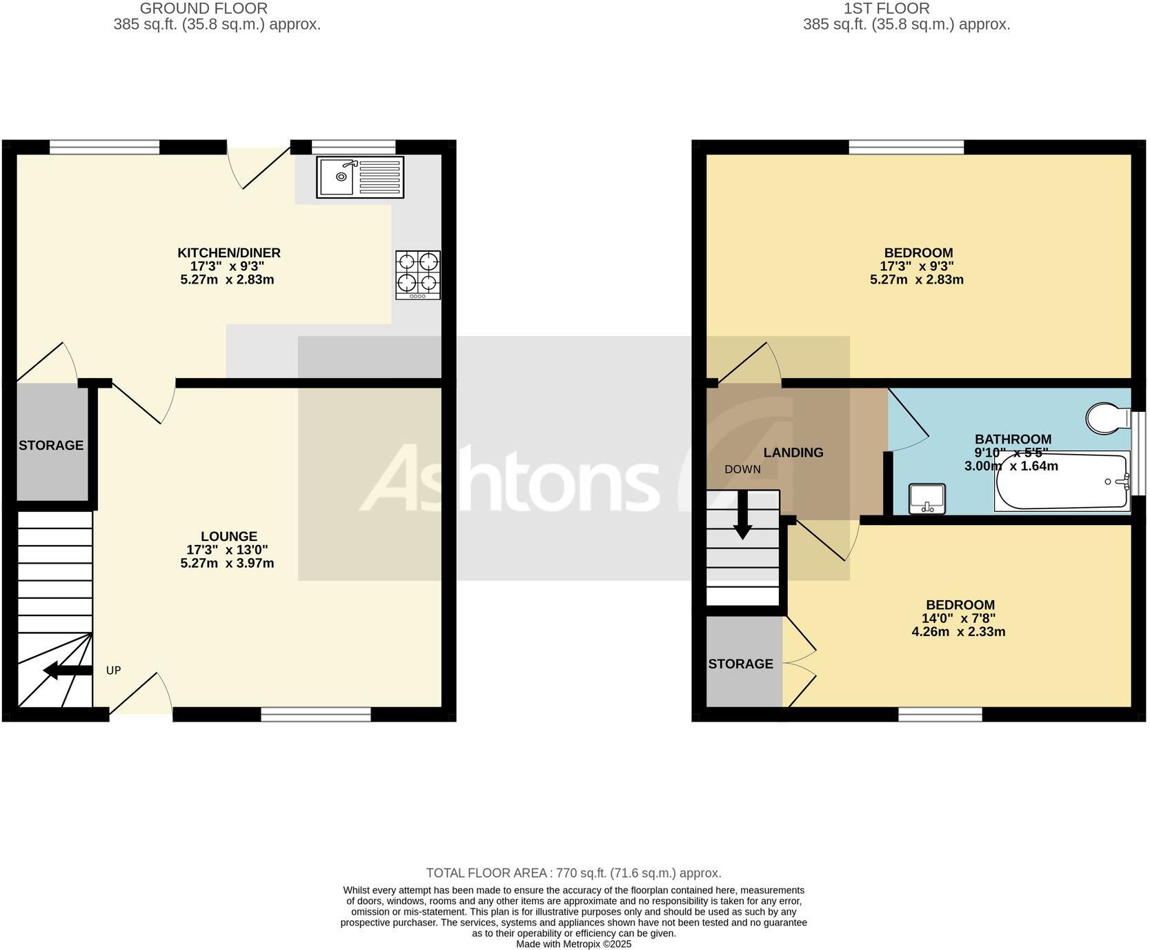 Hadbutt Lane, Tyldesley, M29 floorplan