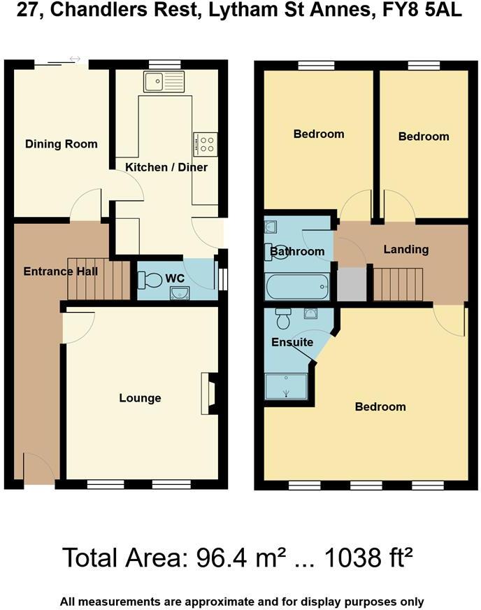 Chandlers Rest, Lytham floorplan