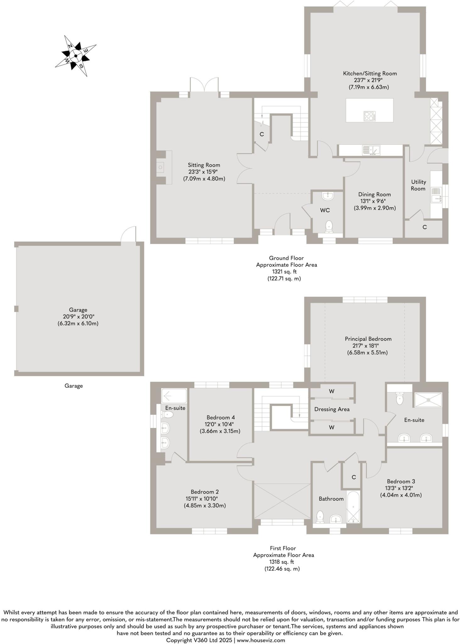 Detached Home with Pond Views in Docking floorplan