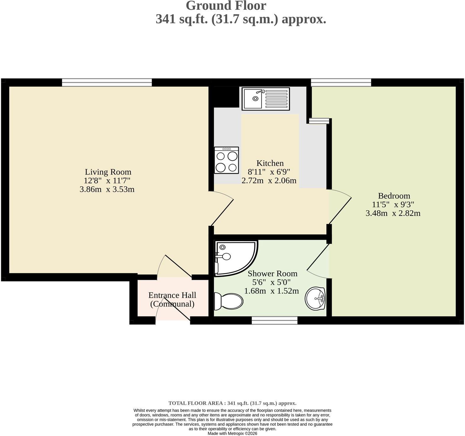 Mandells Court, Norwich floorplan