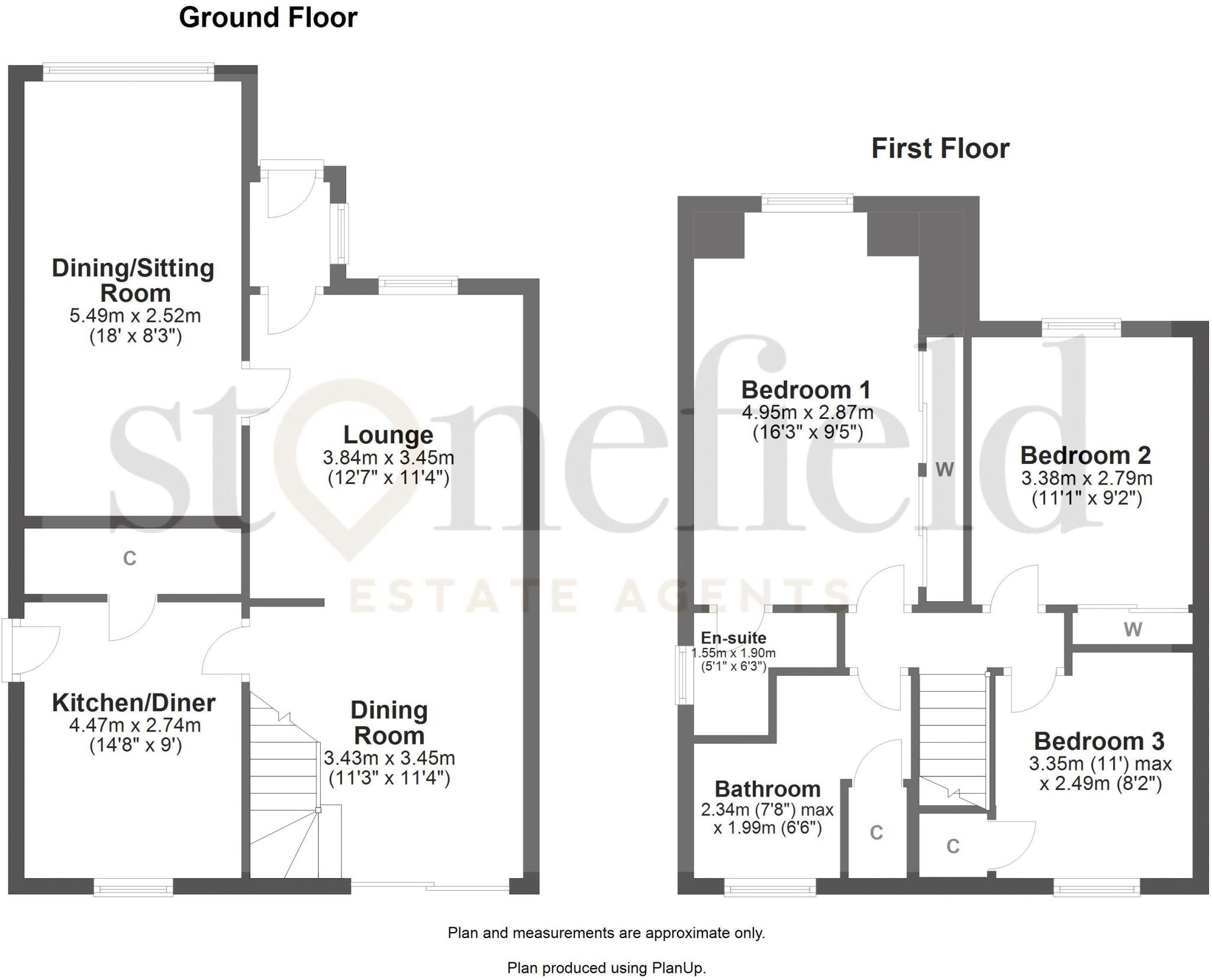 27, Station Drive, Prestwick floorplan