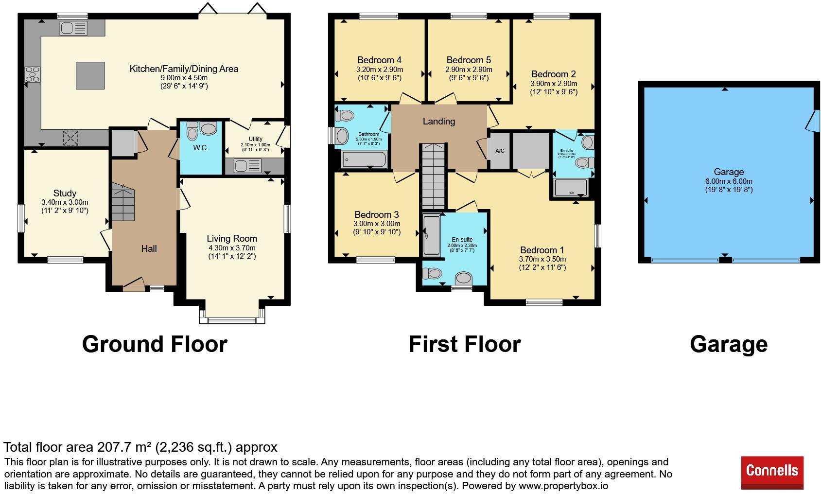 Marshall Way, West Cambourne, CAMBRIDGE floorplan
