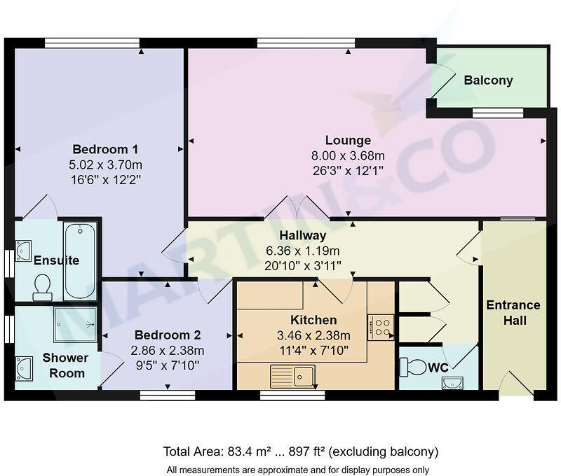 Bellevue Crescent , Southbourne floorplan