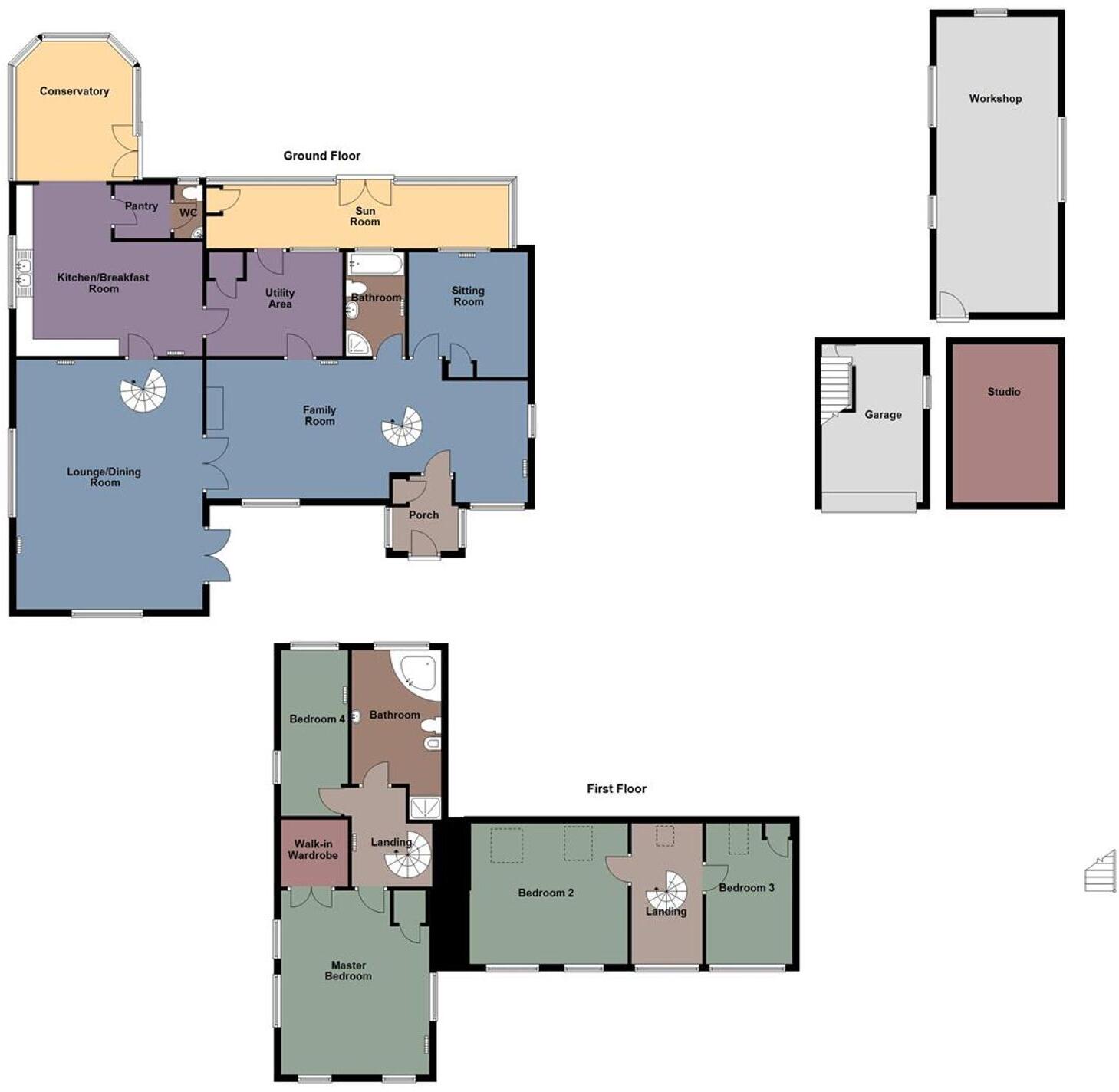 Wern Road, Llanmorlais, SA4 floorplan