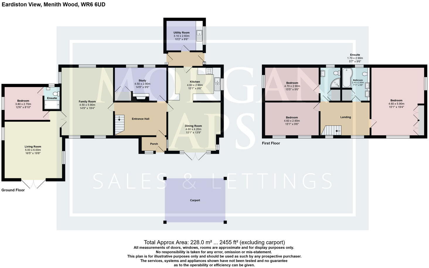 Menith Wood, Worcestershire floorplan